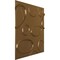 Ekena Millwork 19 5/8in. W x 19 5/8in. H Felix EnduraWall Decorative 3D Wall Panel Covers 2.67 Sq. Ft. WP20X20FECGH - alternate 3
